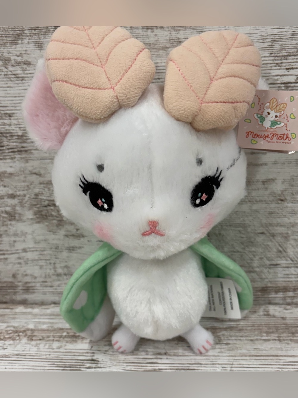 Lumichee Mousemoth Plush Stuffed Animal Whimsical Limited Edition Stuffie NWT